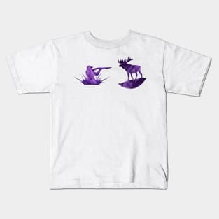 Moose Hunting Kids T-Shirt